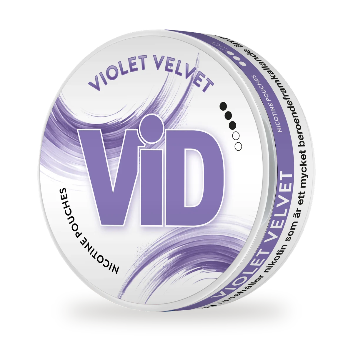 ViD Violet Velvet — Sweet liquorice and violet, white pouch by Kurbits, Sweden