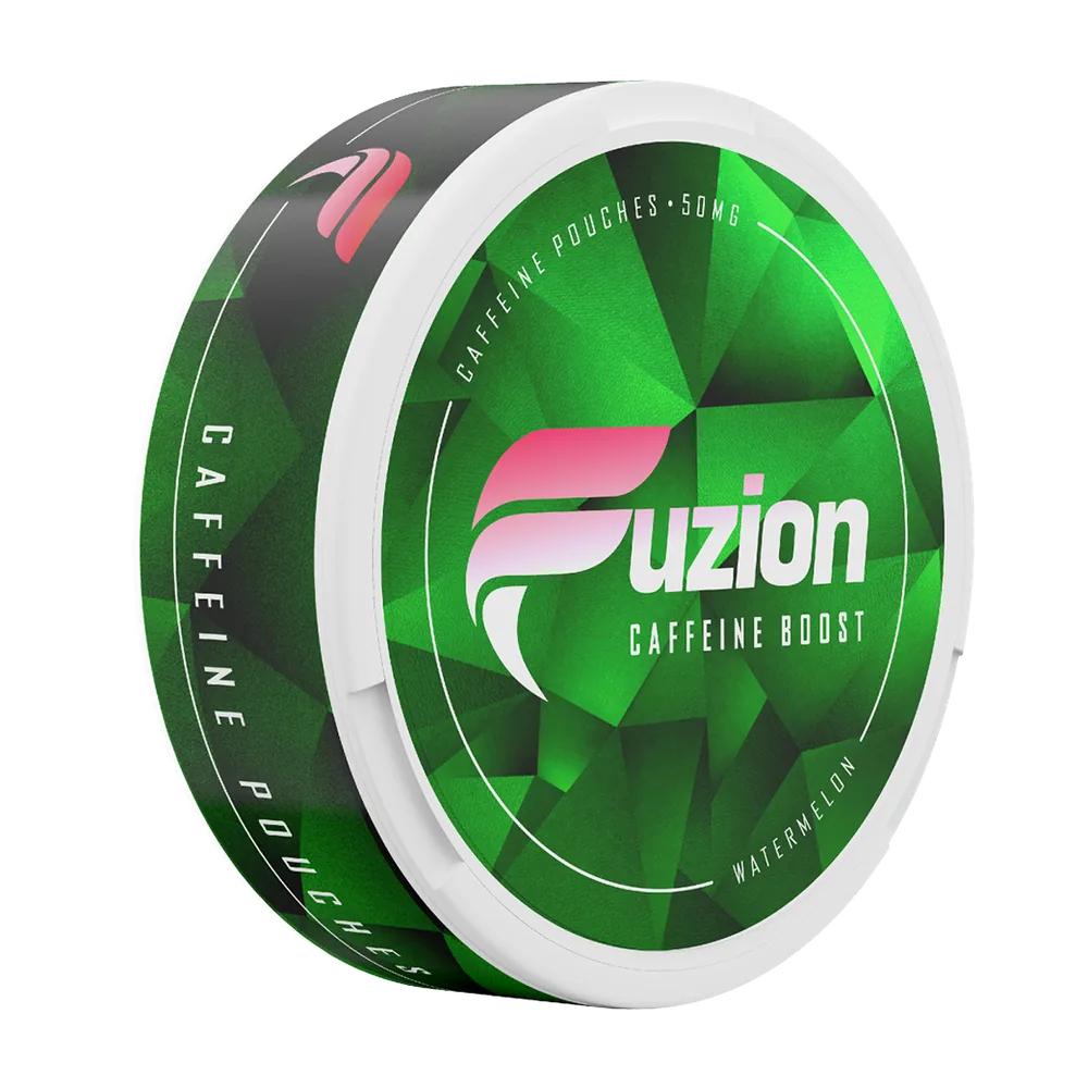 Fuzion Watermelon — Anguria fresca e naturalmente dolce con rinvigorenti note di menta, bustina bianca di Fuzion, Svezia